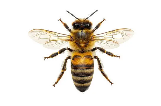 Honey bee on a flower