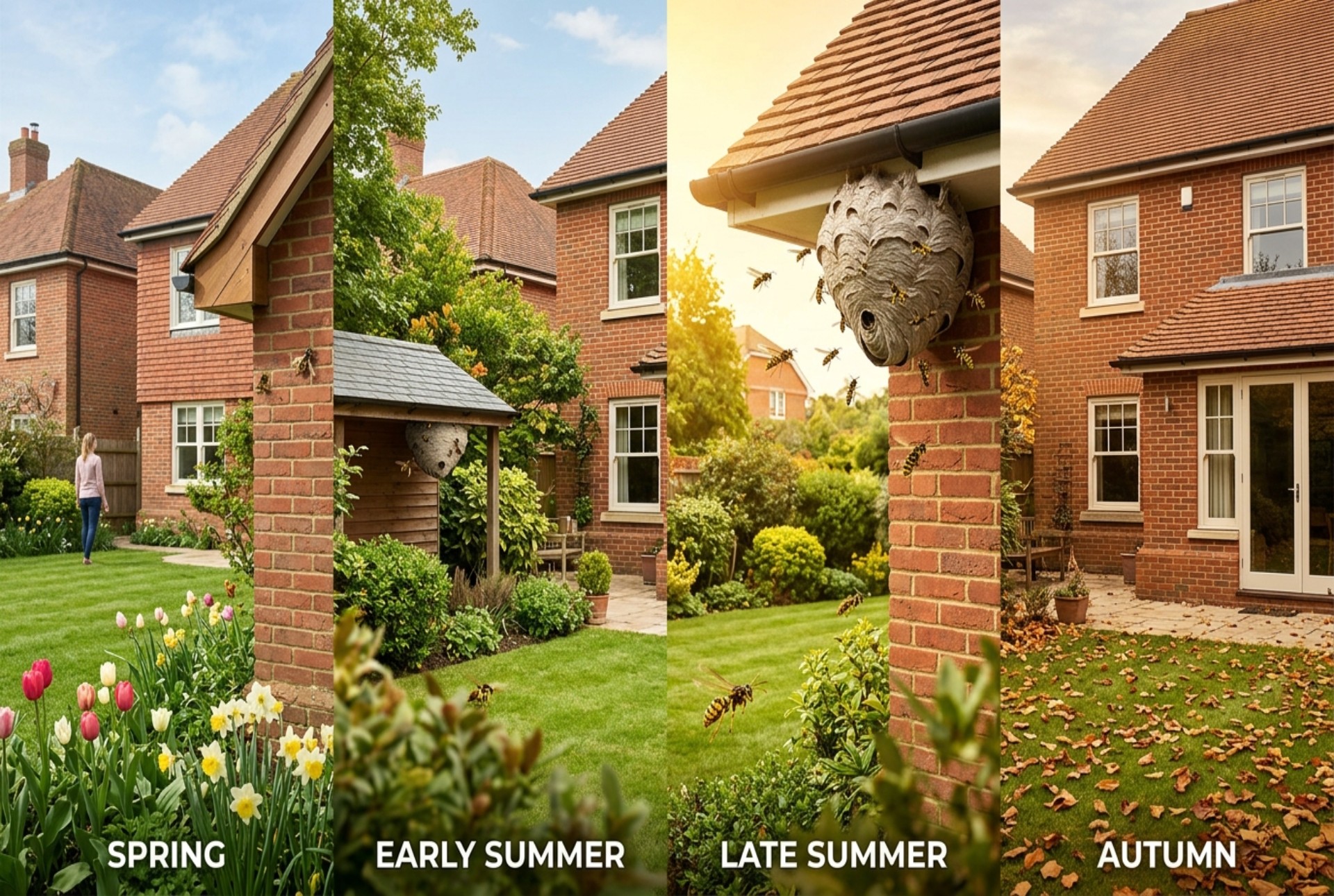 When Do Wasps Nest in London? A Season-by-Season Guide